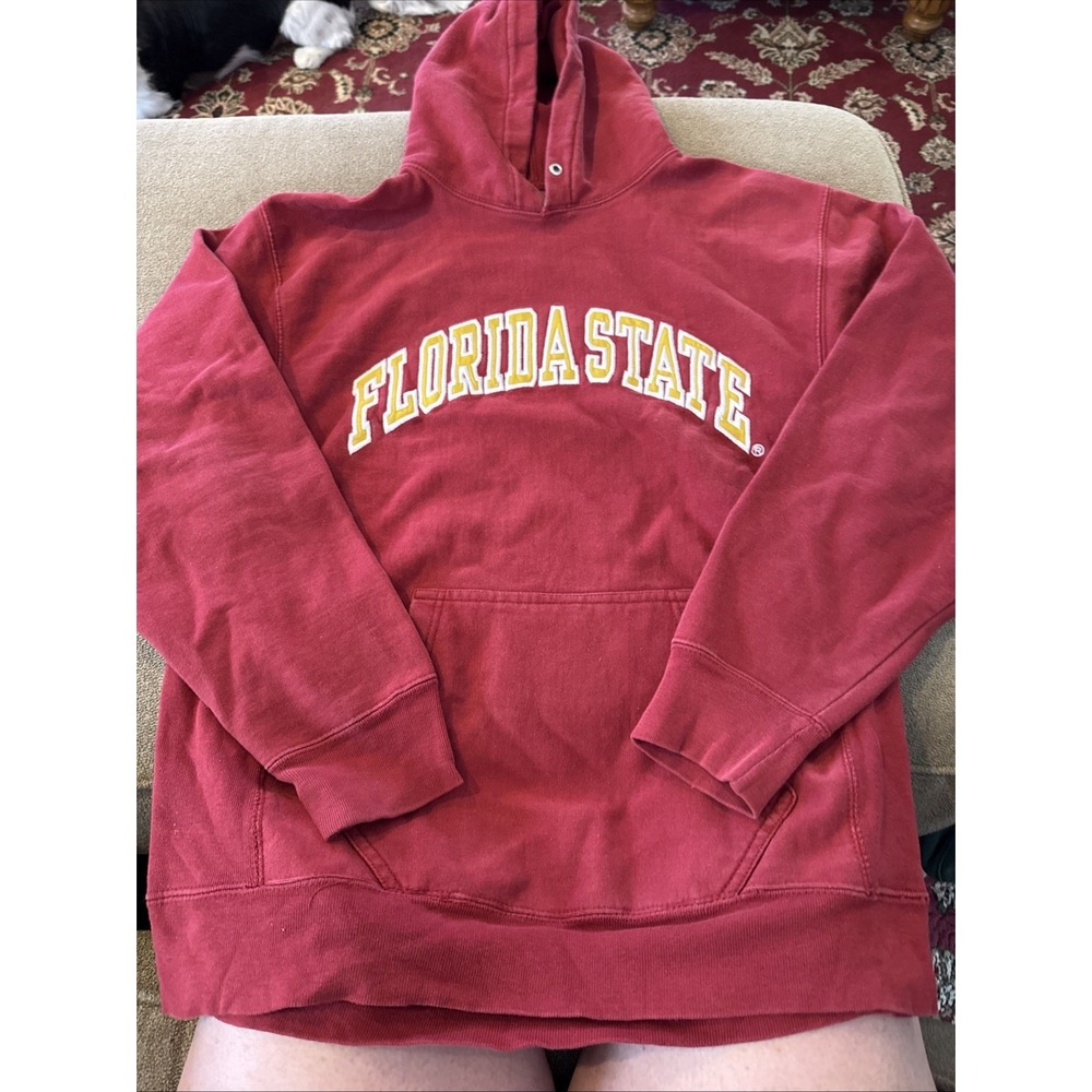 Steve & Barry's FSU FLORIDA STATE SEMINOLES Stitched M Sweatshirt (Drew)